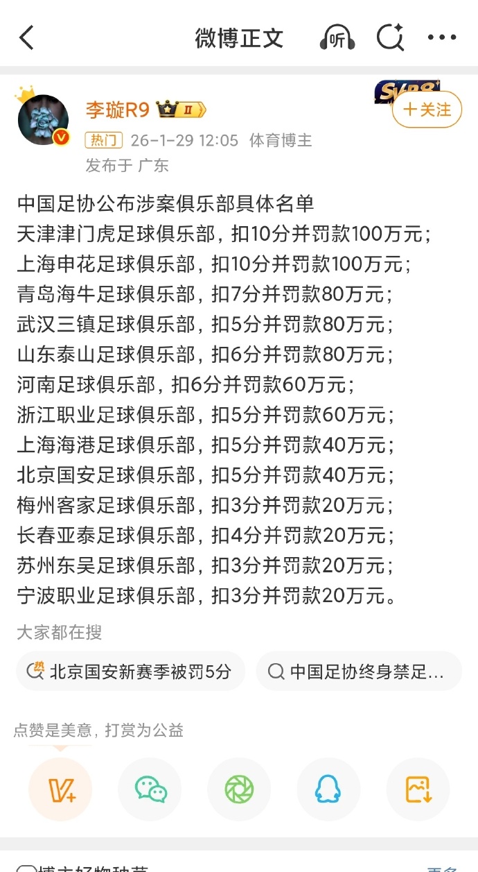 中国足协公布最新裁判名单,备受关注的球员